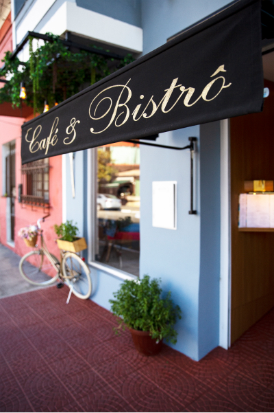 Frente do restaurante
